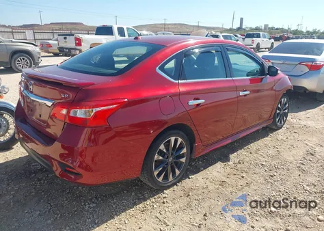2019 Nissan Sentra Sr из США, поврежденный, VIN 3N1AB7AP5KY207787